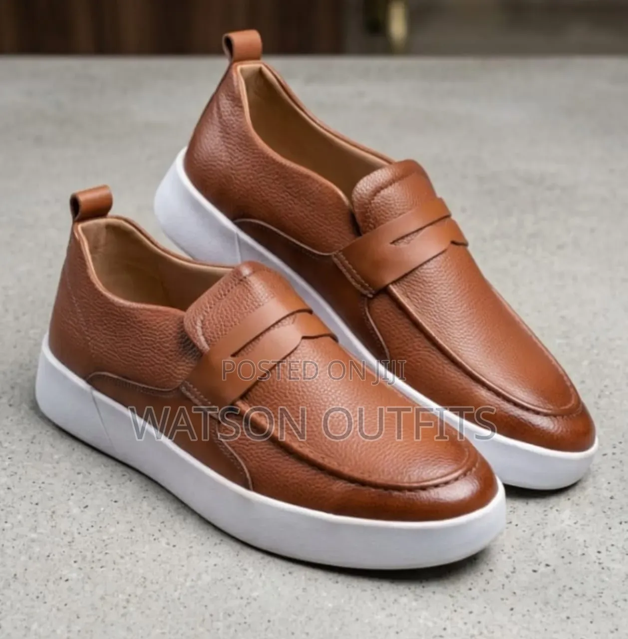Men's Leather Sneakers or Shoes Totally Nice