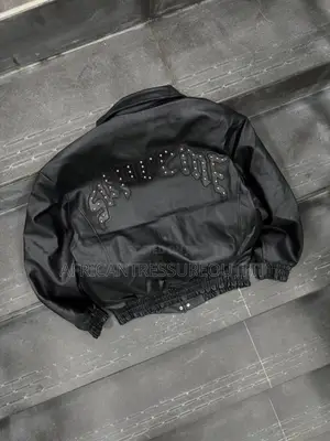 Supreme Leather Jackets Studed Logo Collection Available