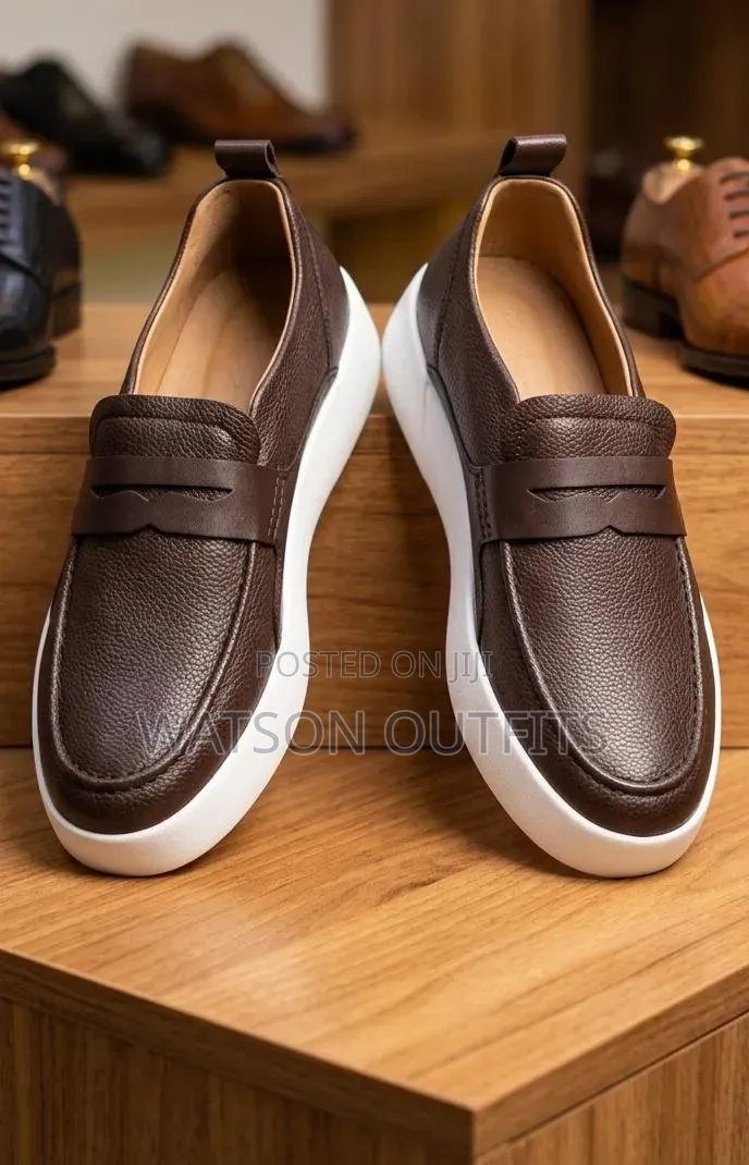 Men's Leather Sneakers or Shoes Totally Nice