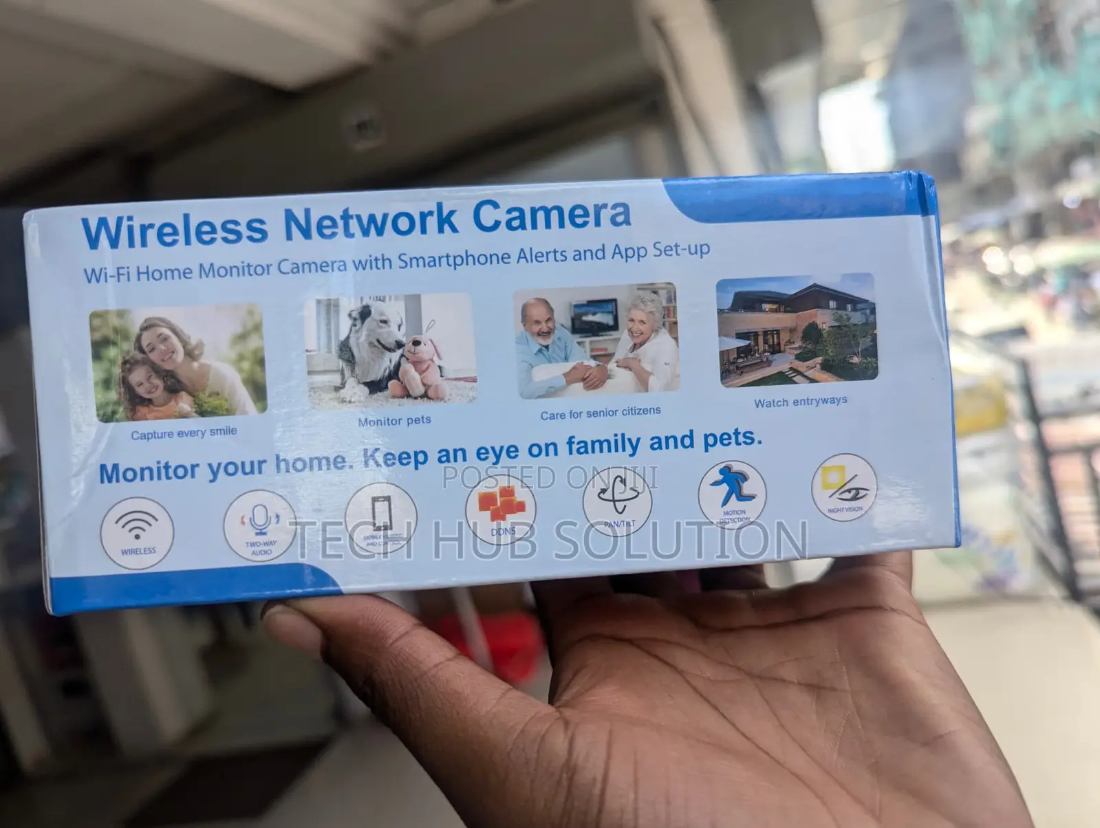 Wireless Network Security Camera