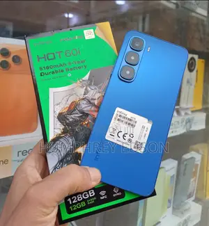 New Infinix Hot 60i 128 GB Blue