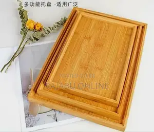 Bamboo Tray 3pcs Set