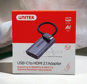 Unitek Usb-c To Hdmi 2.1 Adapter 60hz 120hz Hdcp 2.2