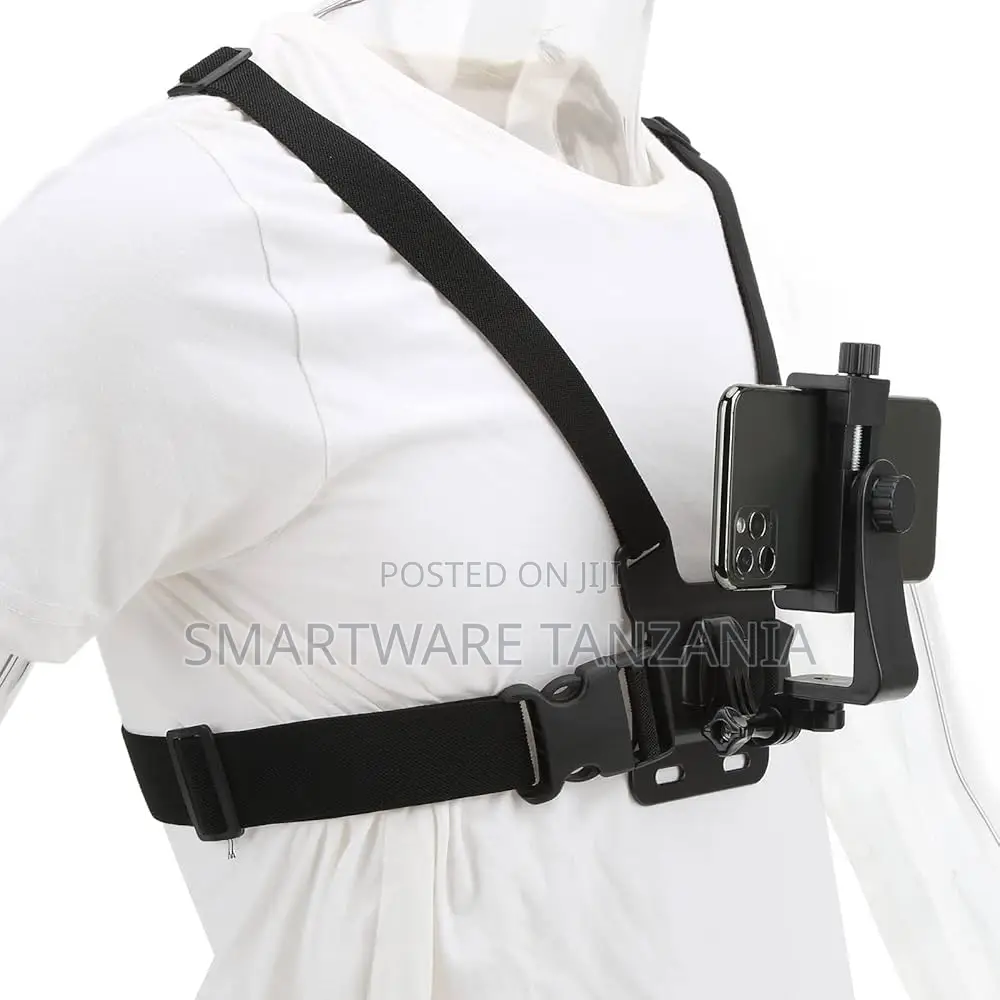 Mobile Phone Chest Strap, Phone Chest Mount Harness Strap Holder