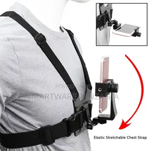 Phone Chest Mount Harness Holder Mobile Phone Strap Clip
