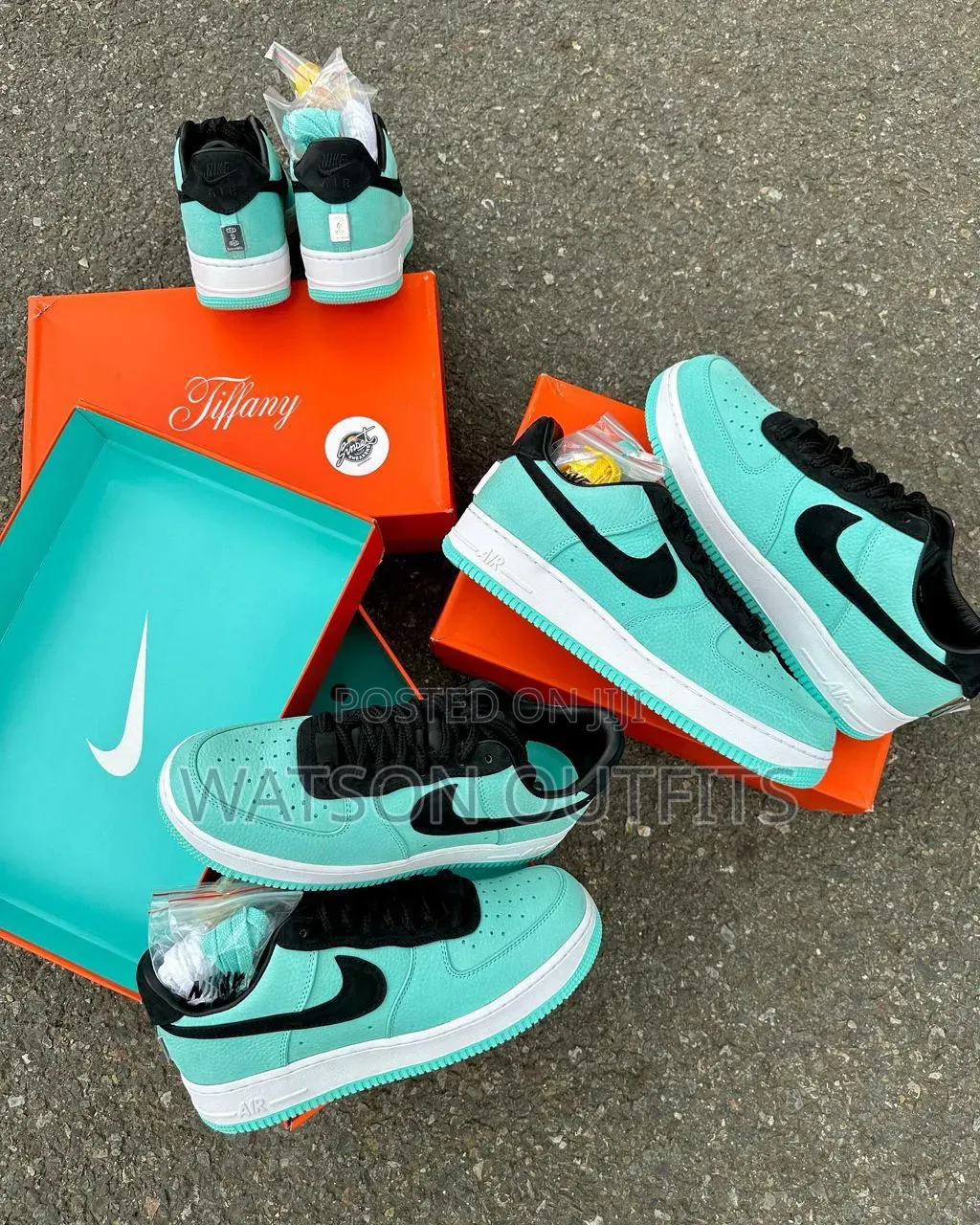 Men's Leather Sneakers or Airforce 1 Shoes 1 Colours Very Unique