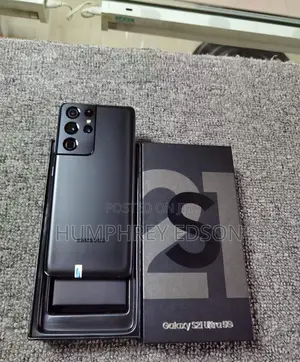 New Samsung Galaxy S21 Ultra 5G 128 GB Black