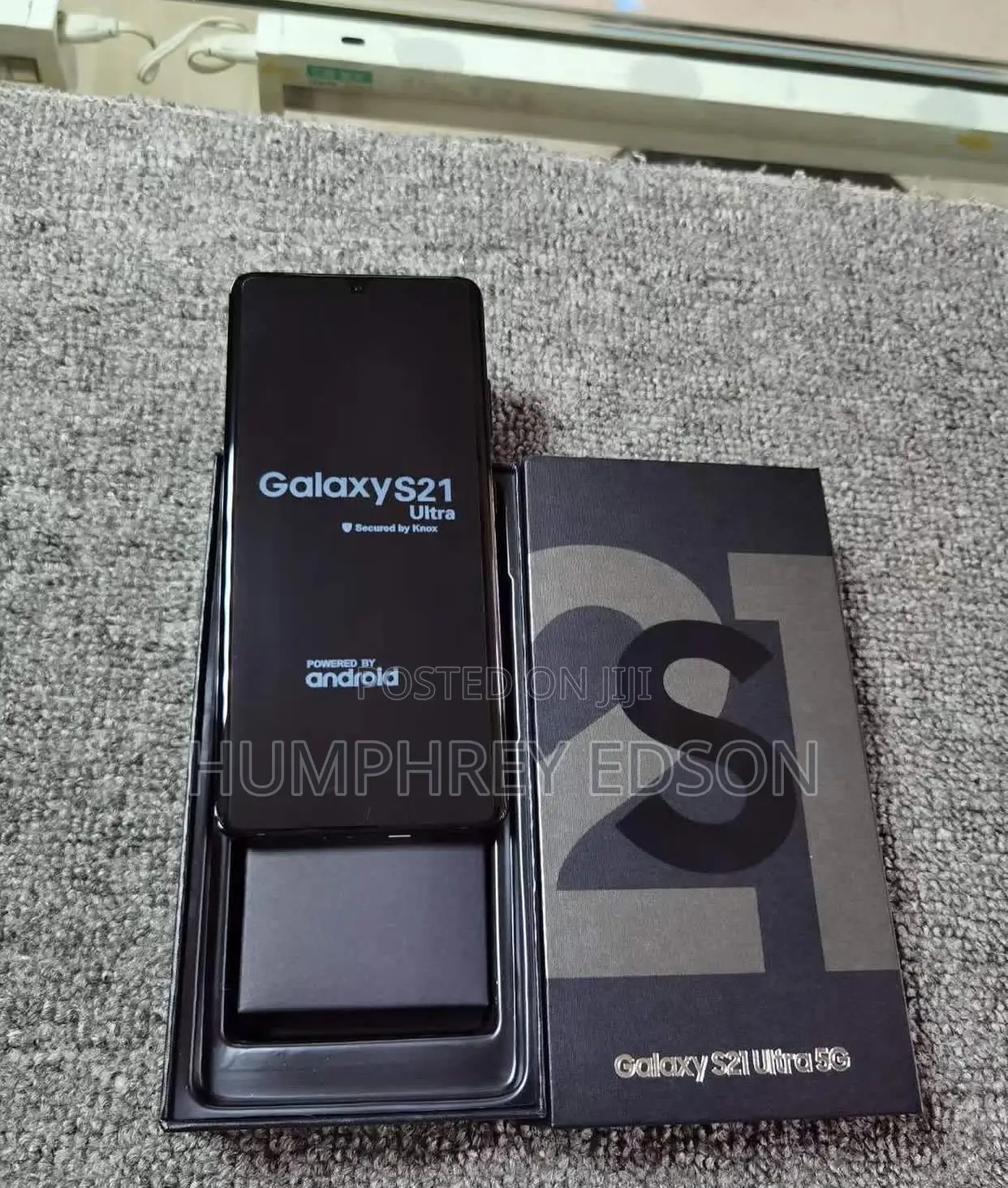 New Samsung Galaxy S21 Ultra 5G 128 GB Black