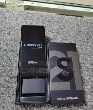 New Samsung Galaxy S21 Ultra 5G 128 GB Black