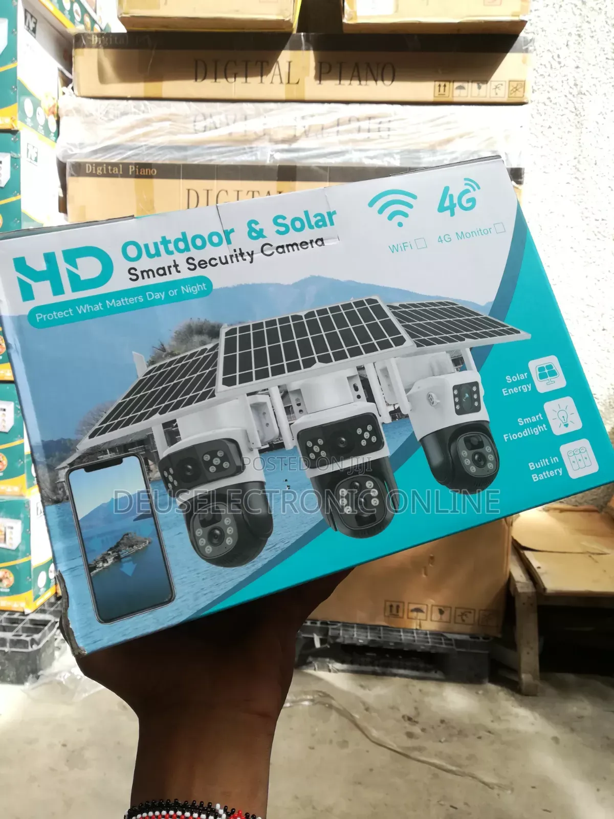Hd_solar Smarty Camera Outdoor Solar