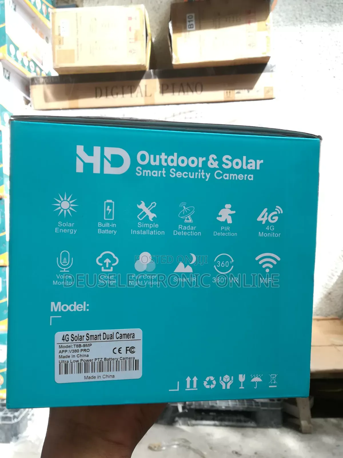 Hd_solar Smarty Camera Outdoor Solar
