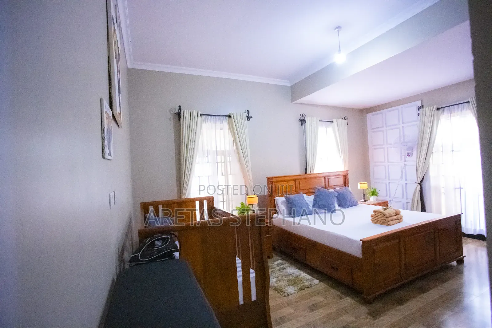 Furnished 3bdrm Apartment in Chekeleni, Moshono for rent