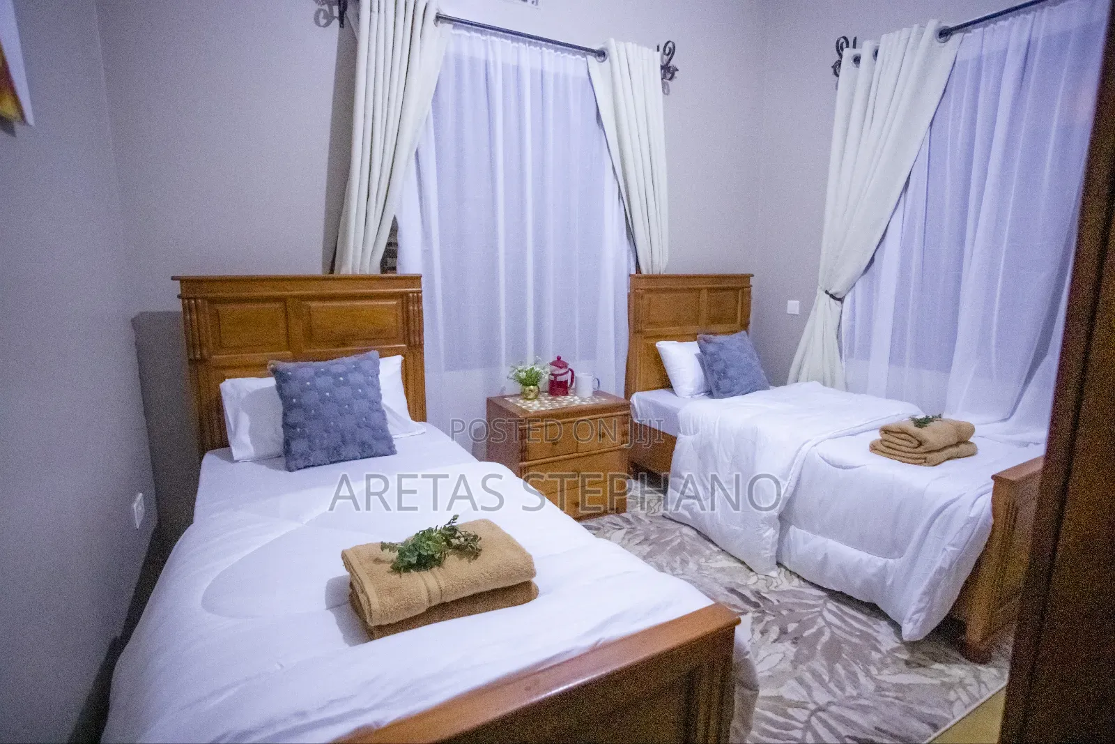 Furnished 3bdrm Apartment in Chekeleni, Moshono for rent