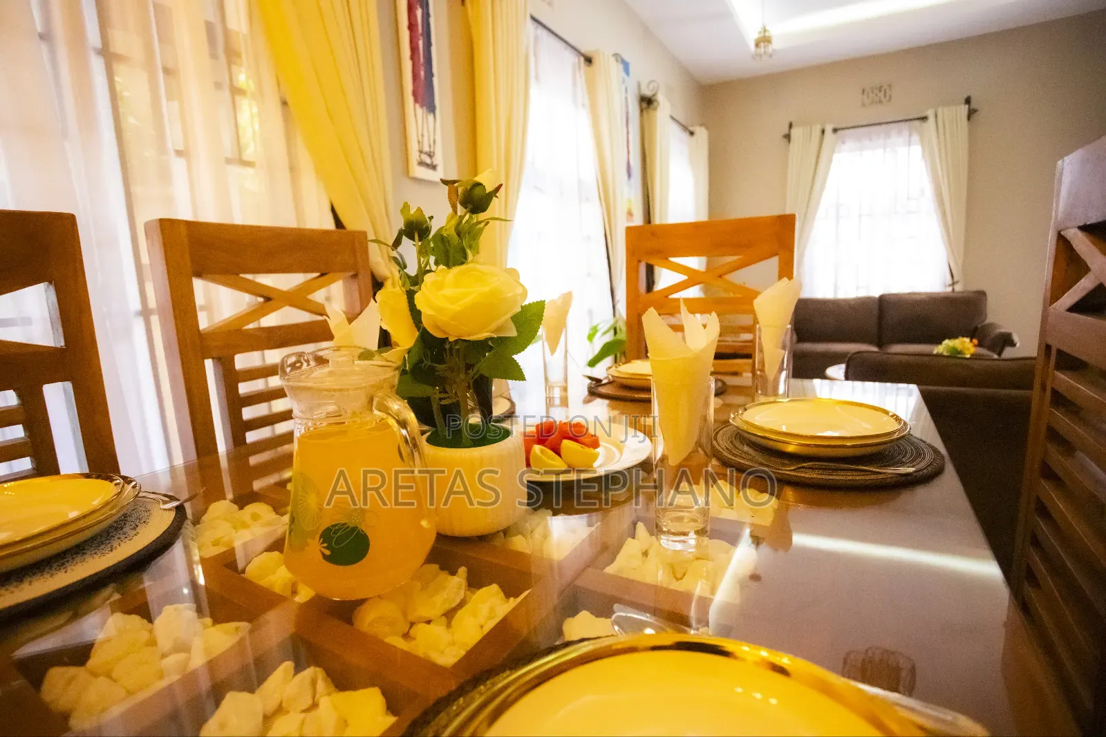 Furnished 3bdrm Apartment in Chekeleni, Moshono for rent