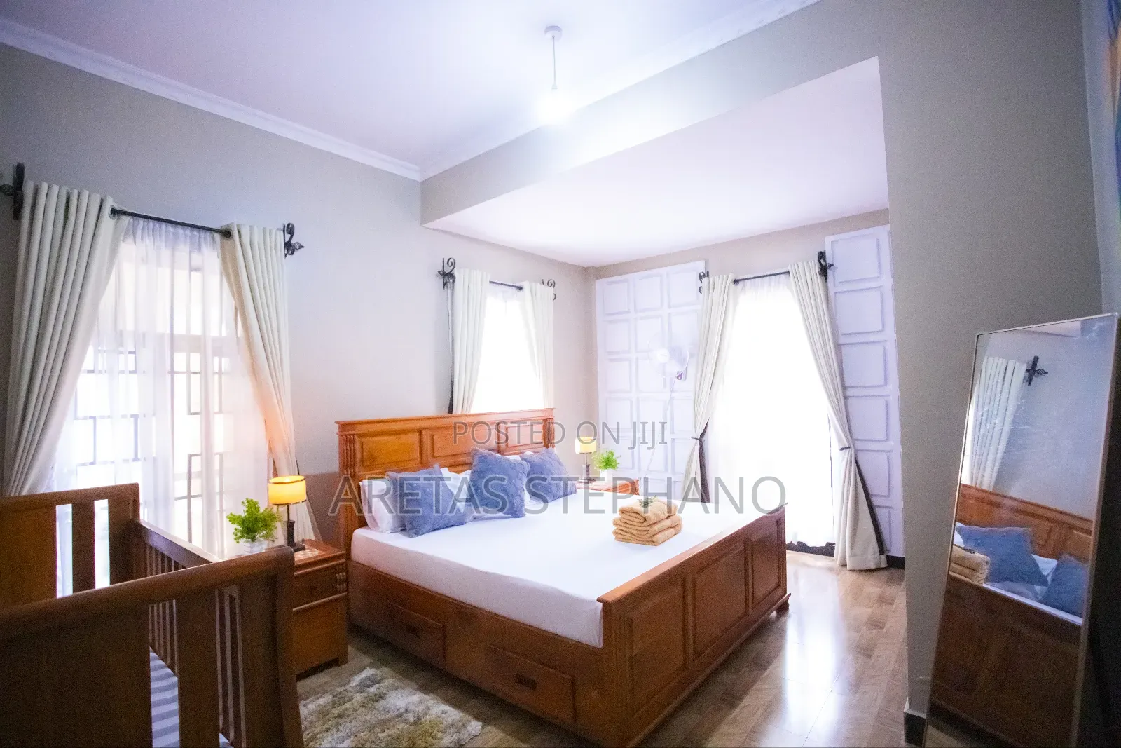Furnished 3bdrm Apartment in Chekeleni, Moshono for rent