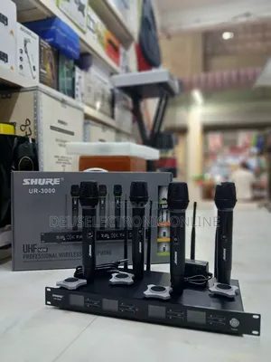 *Back in Stock* 
 ` Shure Wireless Microphone` 
