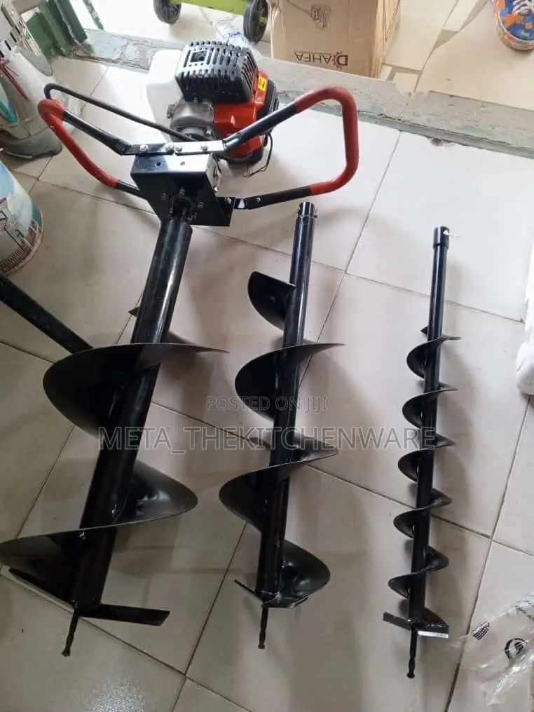 Petrol Powered Earth Auger 3 in 1