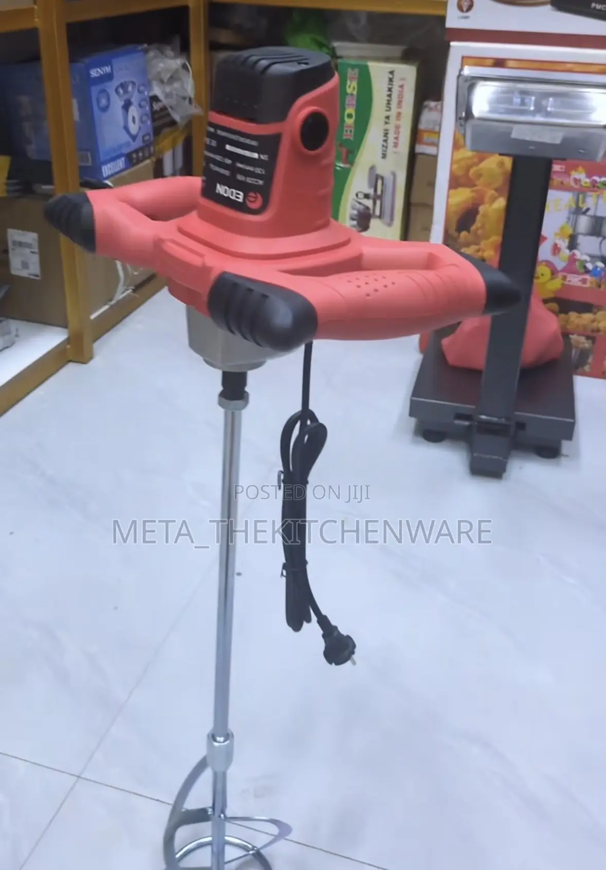 Edon Handheld Electric Mortar Mixer