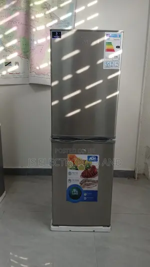 Adh Fridge Ujazo Wake Liter 188 Milango Miwili Freezer Ipo Chini.