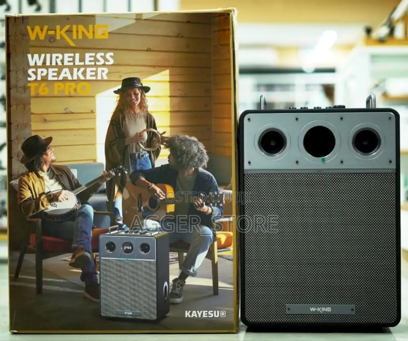 W-King T6 Pro Heavy Bass Speaker
