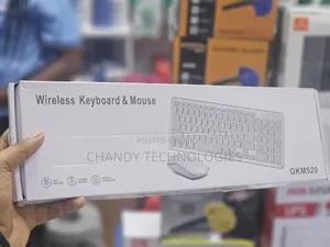 Gkm520 Wireless Keyboard Mouse Combo Set.