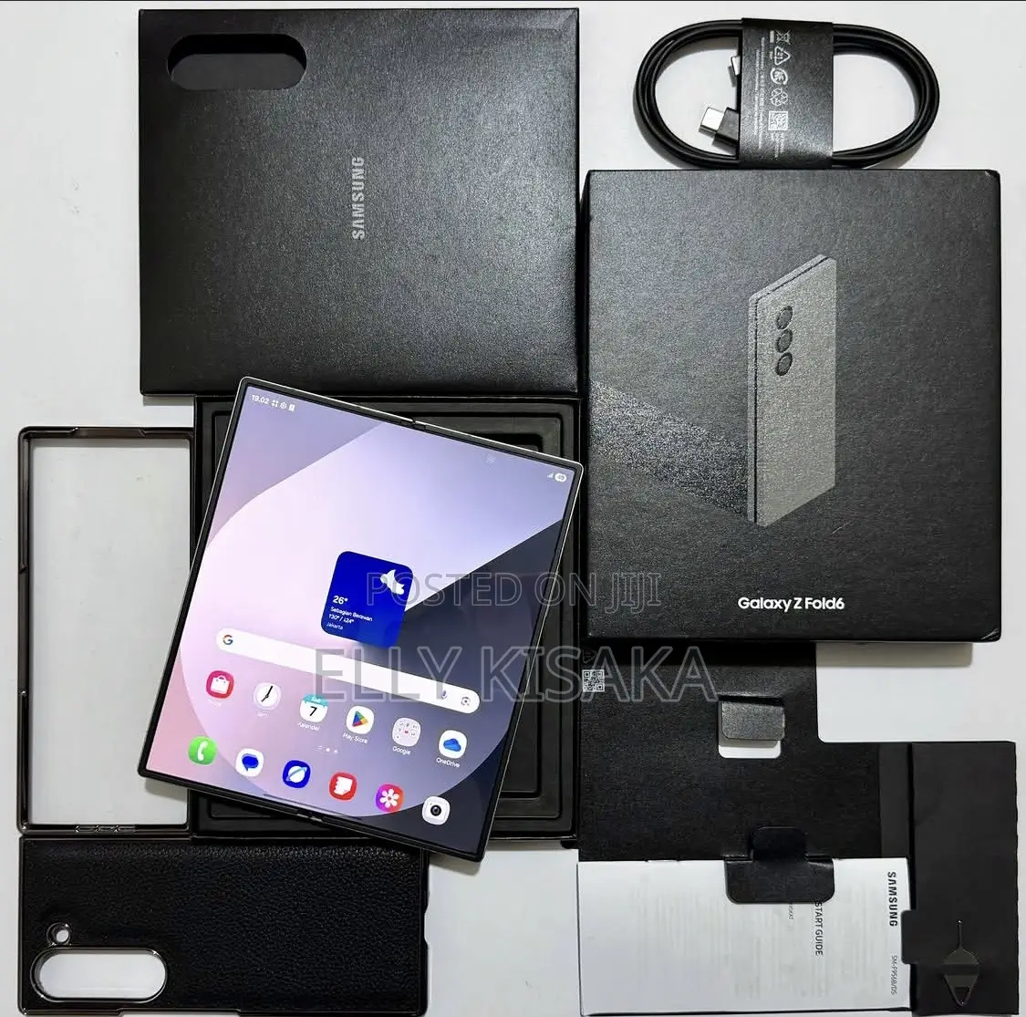 New Samsung Galaxy Z Fold7 256 GB Silver