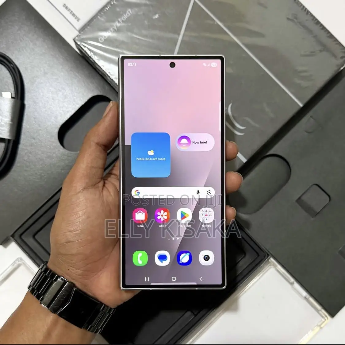 New Samsung Galaxy Z Fold7 256 GB Silver