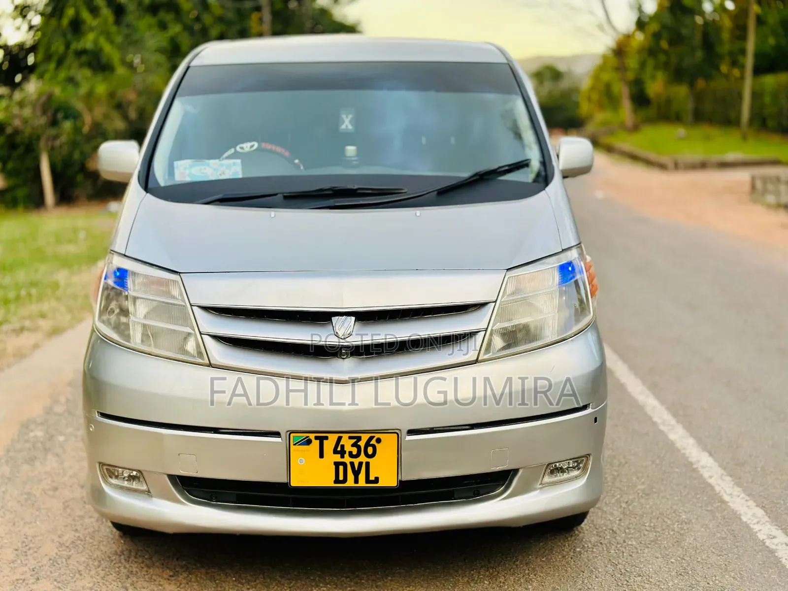 Toyota Alphard 2007 Silver