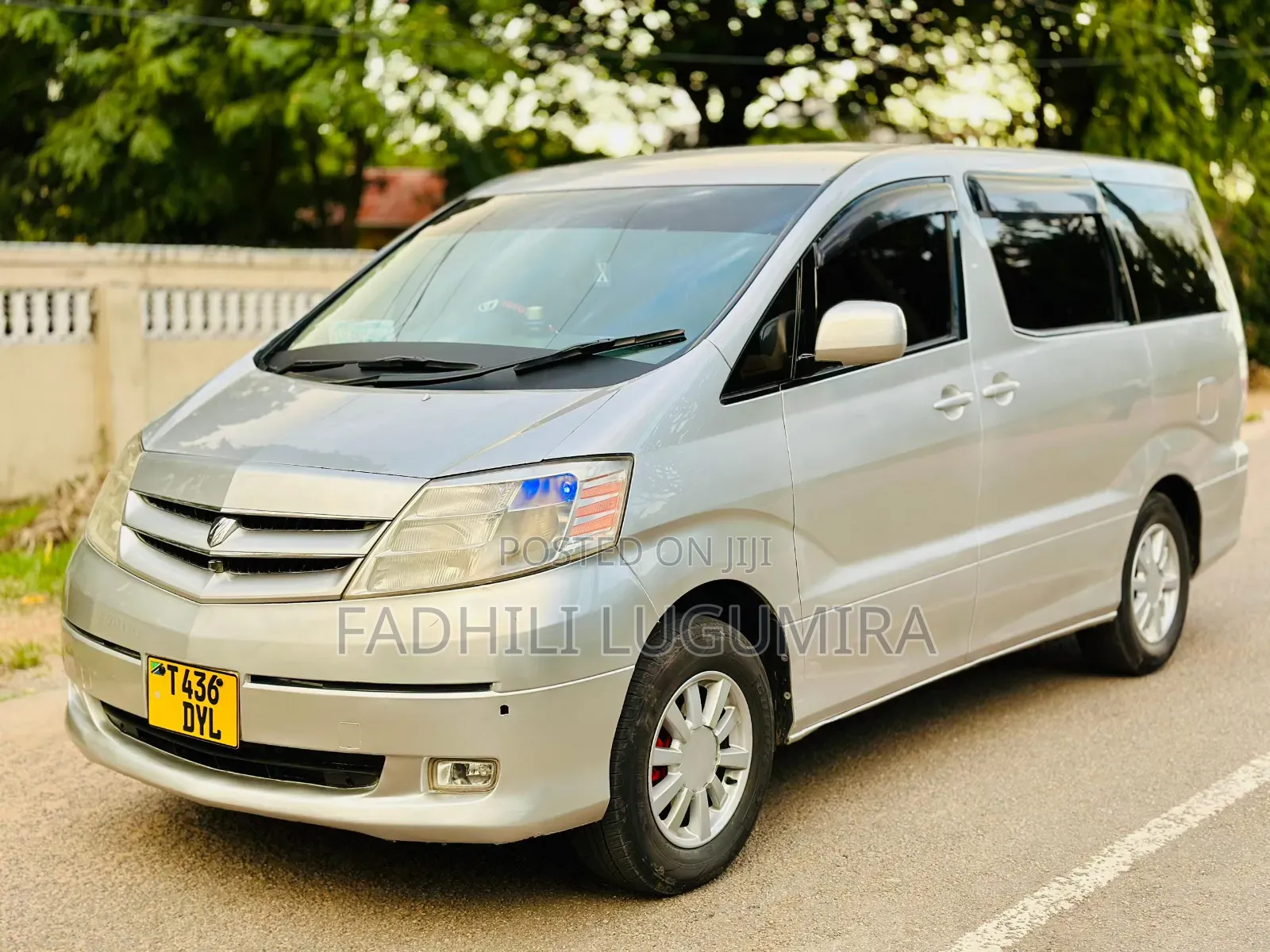 Toyota Alphard 2007 Silver