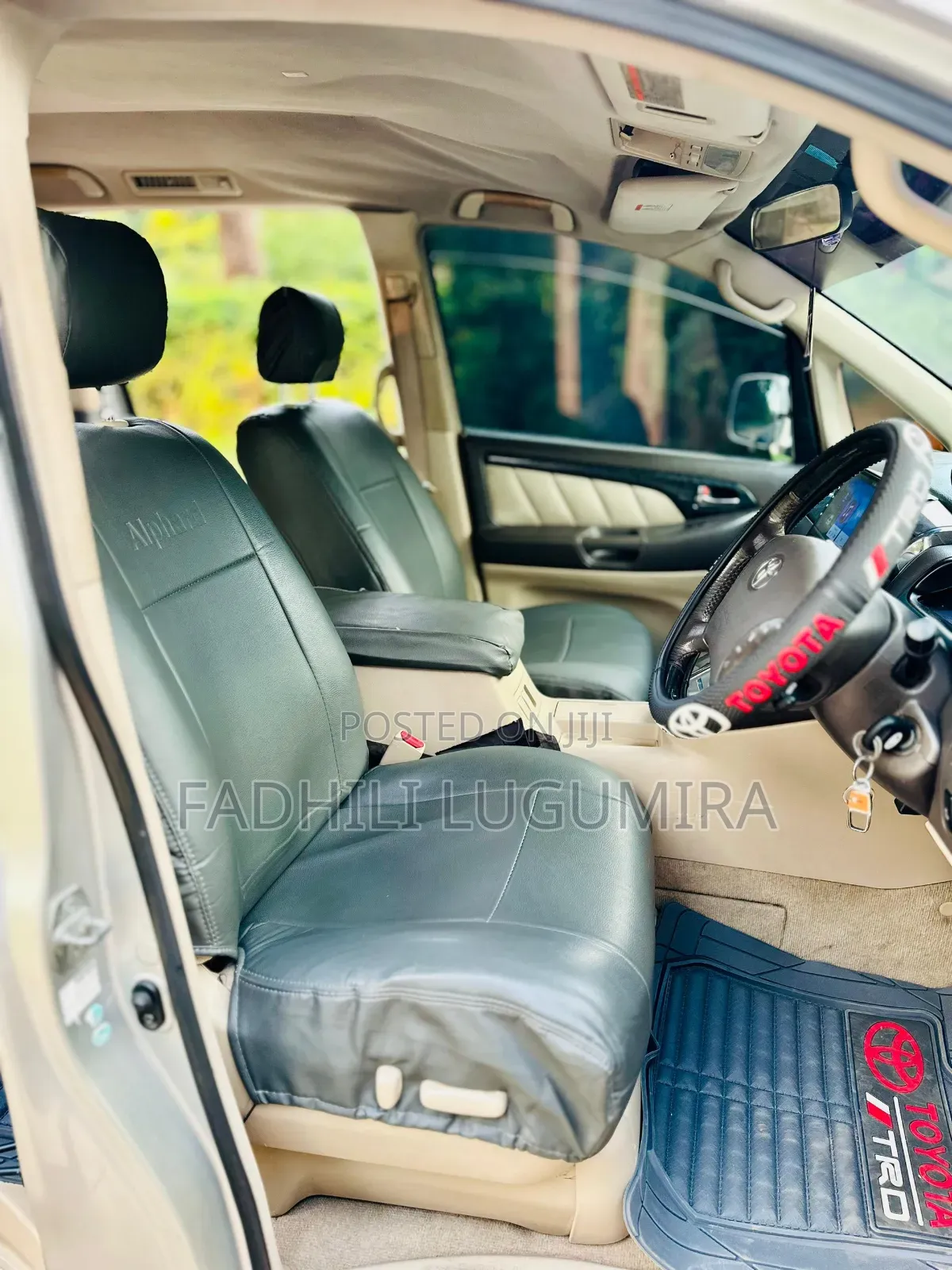 Toyota Alphard 2007 Silver