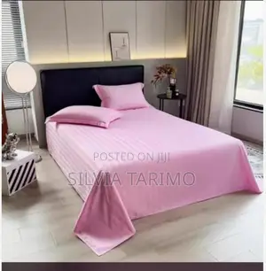 Bedsheets Plain With Stripes