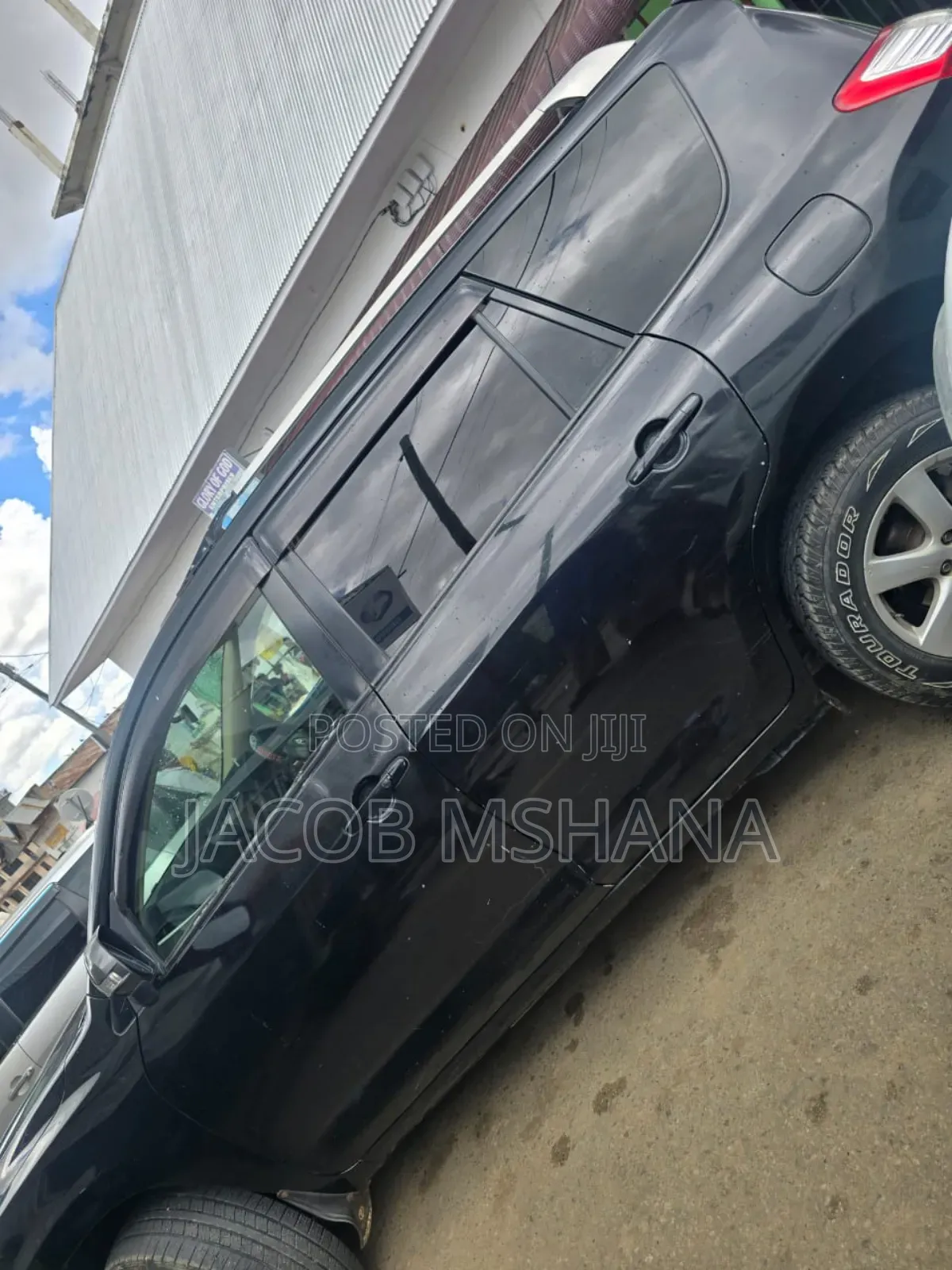 Toyota Vanguard 2007 Black