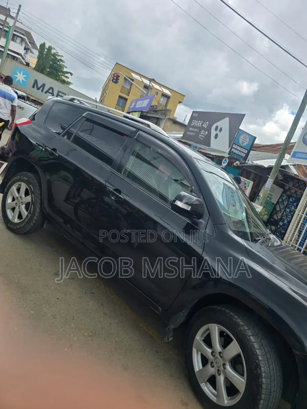 Toyota Vanguard 2007 Black