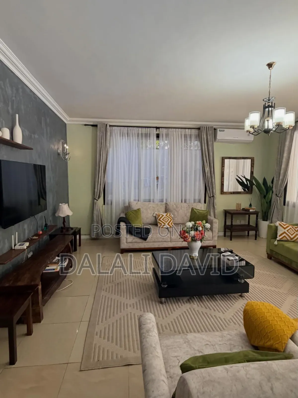 Furnished 3bdrm Apartment in Masaki for rent