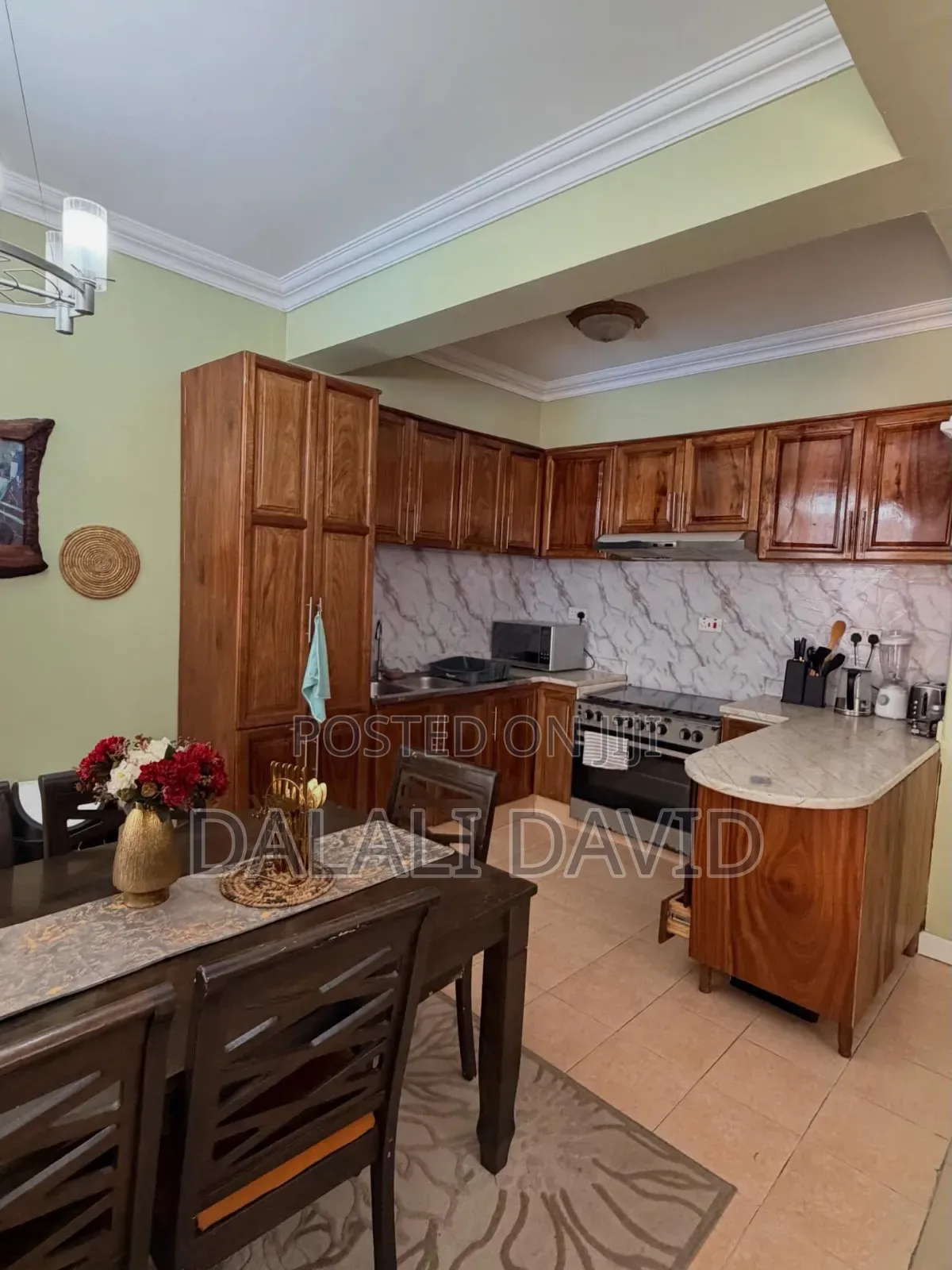 Furnished 3bdrm Apartment in Masaki for rent