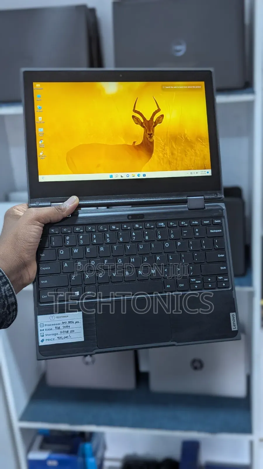 Laptop Lenovo 300e 8GB AMD SSD 128GB