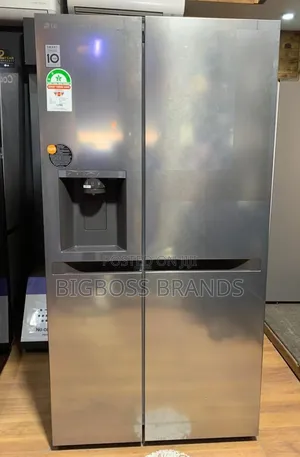 Lg Side by Side Refrigerator Gc-L257klkw 641 Liters
