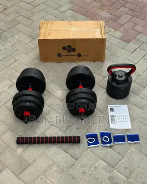 30kg Dummbell Set With Connector