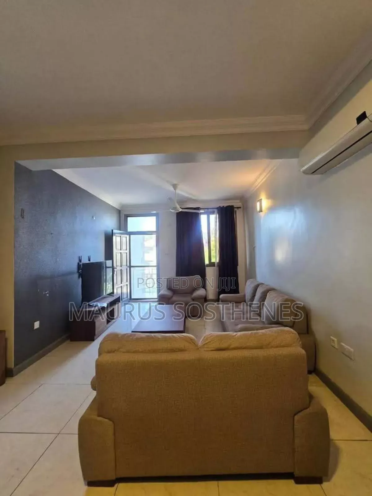 Furnished 3bdrm Apartment in Masaki for rent