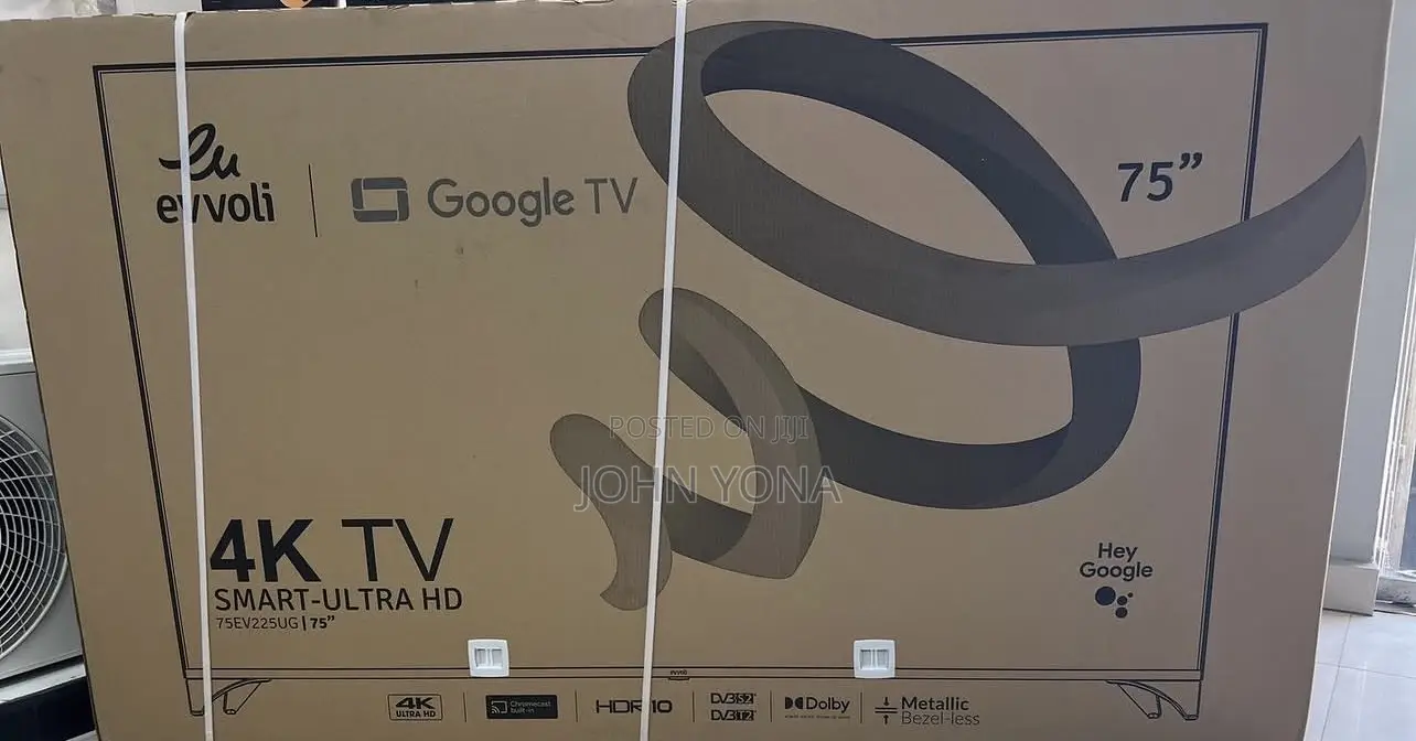 Evvoli Tv Inch 75 Smart Google Tv