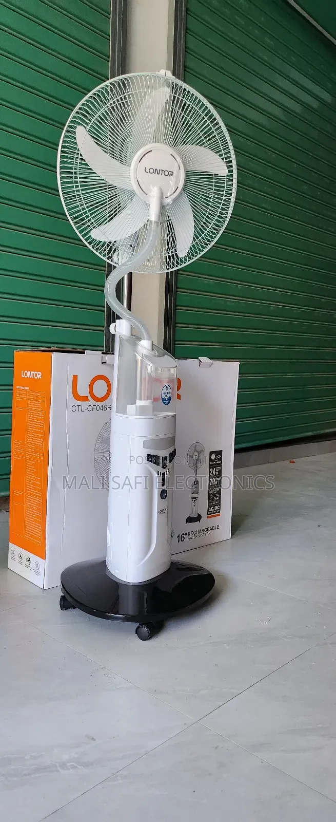 Ronto Rechargeable Fan Size 16