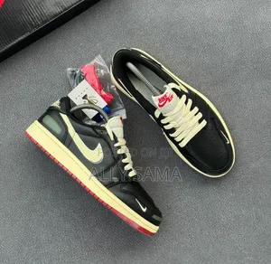 Men's Sneakers Jordan 1 Low Cut Material Leather