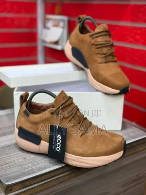 Men's Shoes Ecco Very Smart Material Good