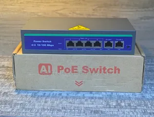 Poe 4+2 Port Uplink 100m