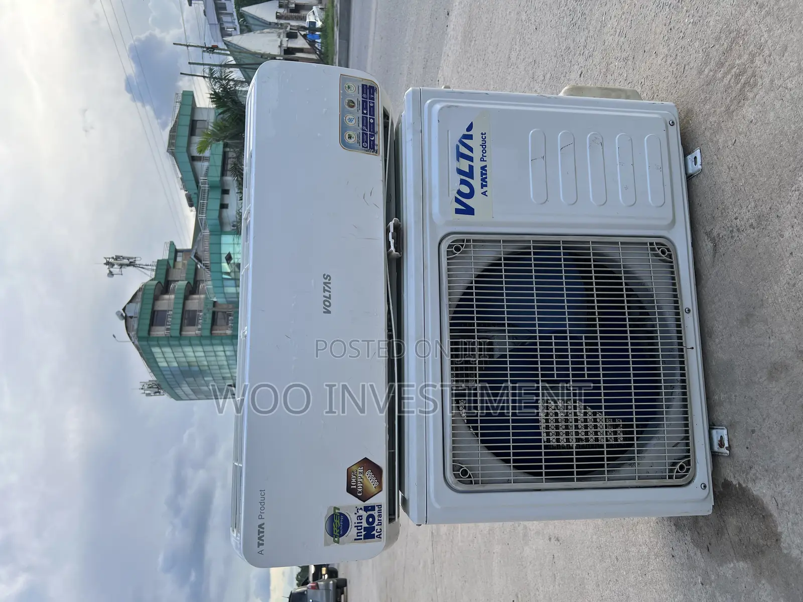 Hisense Air Condition Kali Sana Used Clean Sana Inverter Btu 18,000