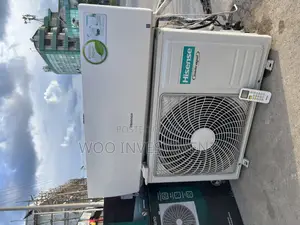 Hisense Air Condition Kali Sana Used Clean Sana Inverter Btu 18,000