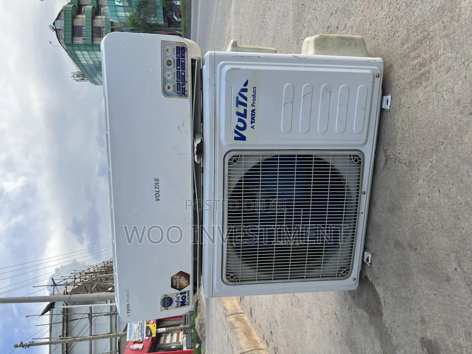 Hisense Air Condition Kali Sana Used Clean Sana Inverter Btu 18,000