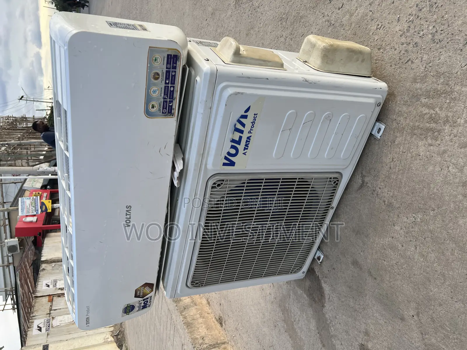 Hisense Air Condition Kali Sana Used Clean Sana Inverter Btu 18,000