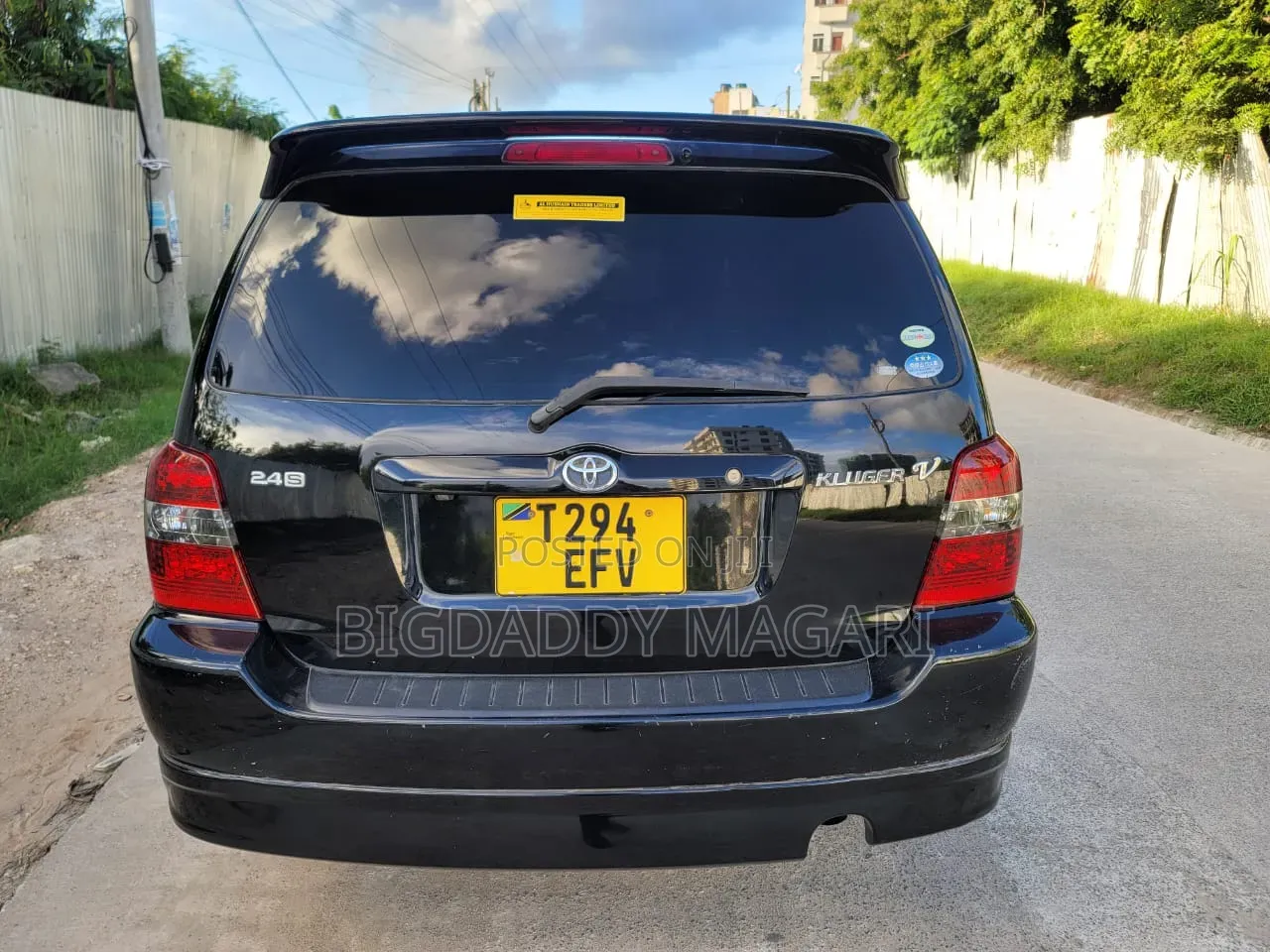 Toyota Kluger 2004 Black