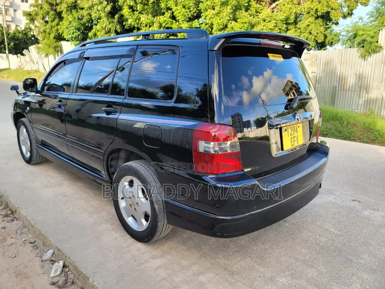 Toyota Kluger 2004 Black